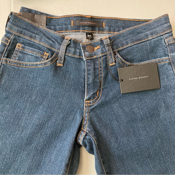 Flying Monkey Skinny Blue Jeans | Style # L7317M & Cut #759A | NWT - Picture 4 of 10